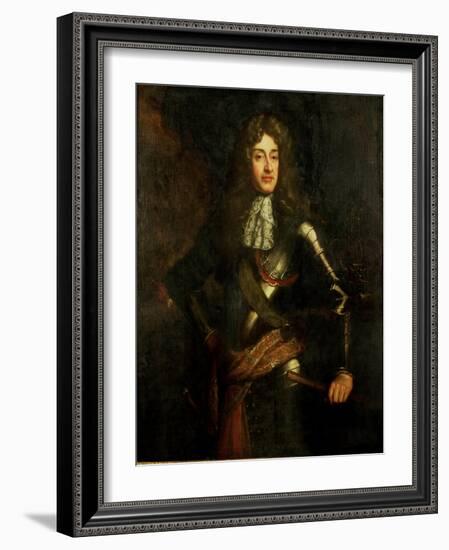 Portrait of King James Ii-Godfrey Kneller-Framed Giclee Print