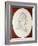 Portrait of King Louis XV, Bust-Length, in a Painted Oval, a Trompe L'Oeil Medallion-Henri Roland De La Porte-Framed Giclee Print