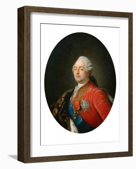 Portrait of King Louis XVI, 1786-Antoine Francois Callet-Framed Giclee Print