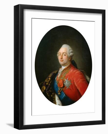 Portrait of King Louis XVI, 1786-Antoine Francois Callet-Framed Giclee Print