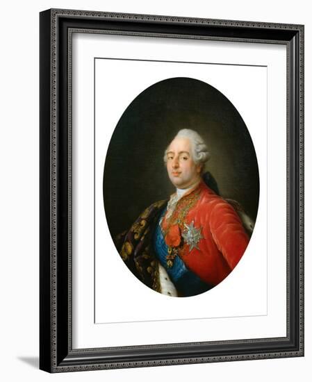 Portrait of King Louis XVI, 1786-Antoine Francois Callet-Framed Giclee Print