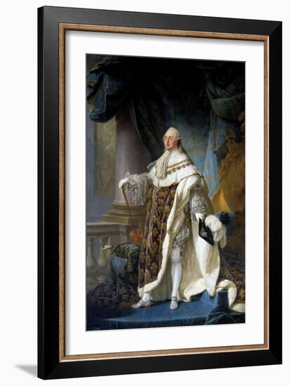 Portrait of King Louis XVI by Antoine-Francois Callet-null-Framed Giclee Print
