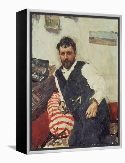 Portrait of Konstantin Korovin-Valentin Aleksandrovich Serov-Framed Premier Image Canvas