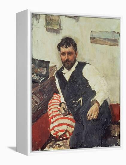 Portrait of Konstantin Korovin-Valentin Aleksandrovich Serov-Framed Premier Image Canvas