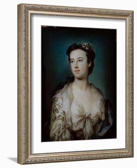 Portrait of Lady Dorothy Boyle, Countess of Euston-George Knapton-Framed Giclee Print