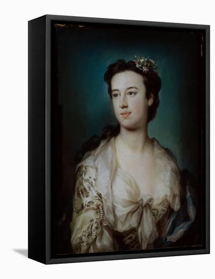 Portrait of Lady Dorothy Boyle, Countess of Euston-George Knapton-Framed Premier Image Canvas