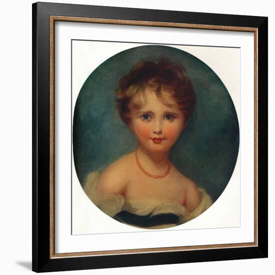 Portrait of Lady Emily Cowper, C1815, (1913)-Thomas Lawrence-Framed Giclee Print