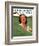 "Portrait of Lady Golfer," Saturday Evening Post Cover, April 22, 1933-Penrhyn Stanlaws-Framed Giclee Print