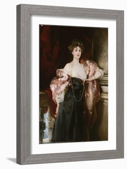 Portrait of Lady Helen Vincent, Viscountess D'Abernon, 1904-John Singer Sargent-Framed Giclee Print