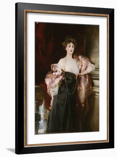 Portrait of Lady Helen Vincent, Viscountess D'Abernon, 1904-John Singer Sargent-Framed Giclee Print