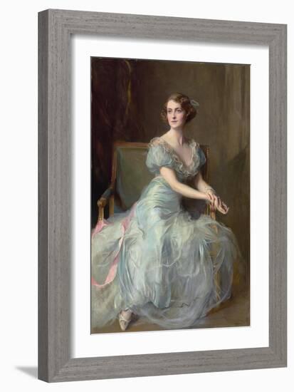 Portrait of Lady Illingworth, 1934-Philip Alexius De Laszlo-Framed Giclee Print