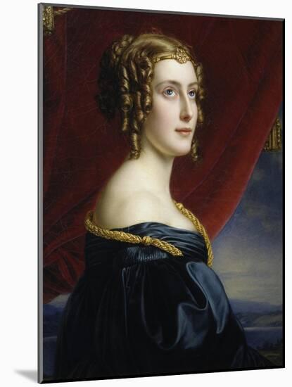 Portrait of Lady Jane Ellenborough, 1831-Joseph Karl Stieler-Mounted Giclee Print