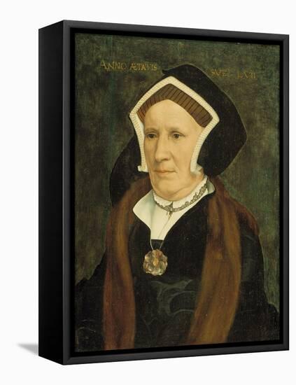 Portrait of Lady Margaret Butts, 1543-Hans Holbein the Younger-Framed Premier Image Canvas