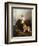 Portrait of Lady Margaret Douglas-Home with a Shetland Pony and a Collie-John Emms-Framed Premium Giclee Print