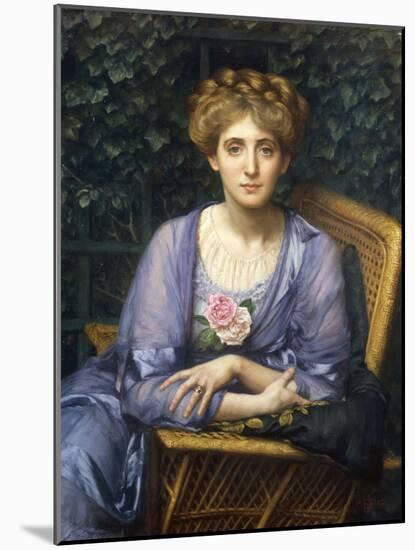 Portrait of Lady Markham-Edward John Poynter-Mounted Giclee Print