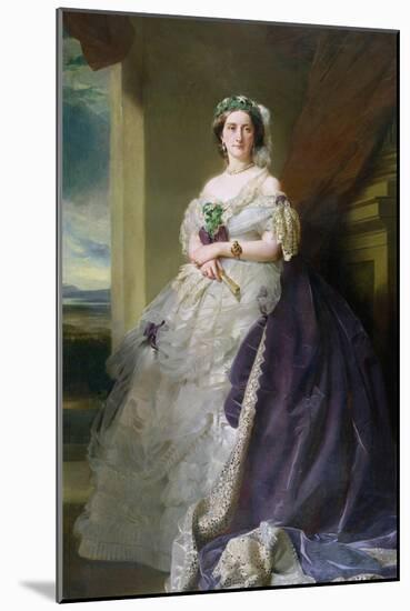 Portrait of Lady Middleton (1824-1901), 1863-Franz Xaver Winterhalter-Mounted Giclee Print