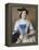 Portrait of Lady Tyrell-Jean-Etienne Liotard-Framed Premier Image Canvas