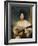 Portrait of Lady Wallscourt, a Striped Scarf Across Her Knees, Playing a Guitar-Sir Thomas Lawrence-Framed Giclee Print