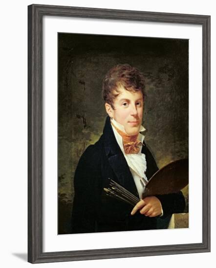 Portrait of Lancelot Theodore Turpin De Crisse-Louis Andre Gabriel Bouchet-Framed Giclee Print