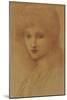 Portrait of Laura Lyttelton-Edward Burne-Jones-Mounted Giclee Print