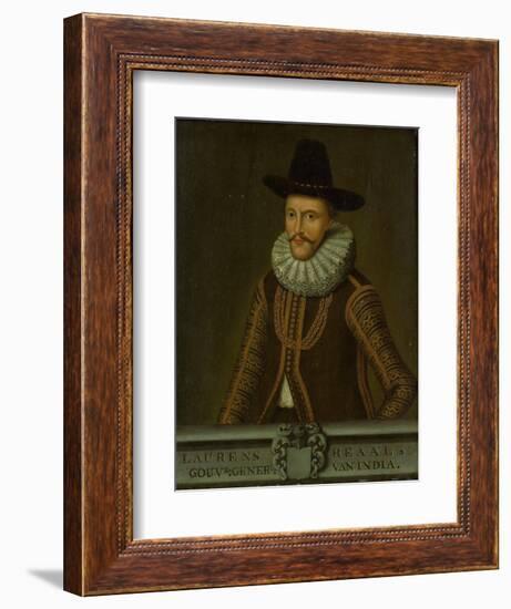 Portrait of Laurens Reael, Governor-General of the Dutch East Indies-null-Framed Art Print