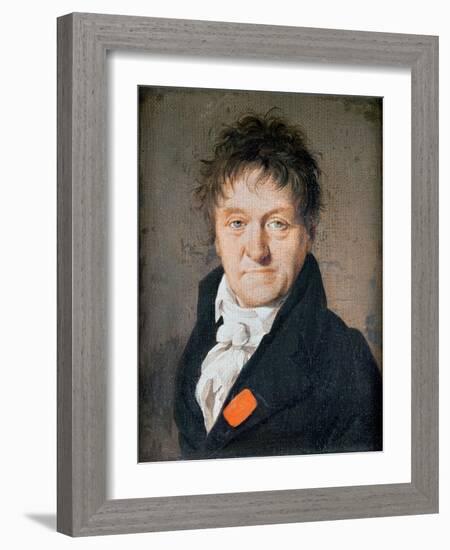 Portrait of Lazare Nicolas Marguerite Carnot-Louis Leopold Boilly-Framed Giclee Print