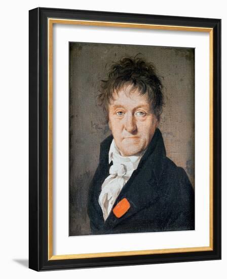 Portrait of Lazare Nicolas Marguerite Carnot-Louis Leopold Boilly-Framed Giclee Print