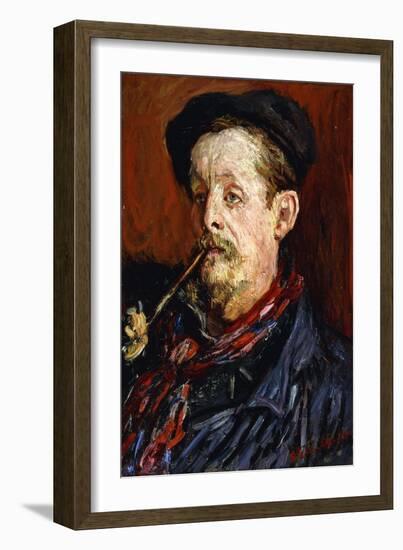 Portrait of Leon Peltier, 1879-Claude Monet-Framed Giclee Print