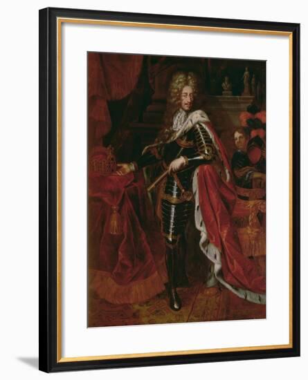 Portrait of Leopold I, Holy Roman Emperor (1640-1705)-null-Framed Giclee Print