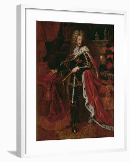 Portrait of Leopold I, Holy Roman Emperor (1640-1705)-null-Framed Giclee Print