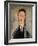 Portrait of Leopold Survage-Amedeo Modigliani-Framed Giclee Print