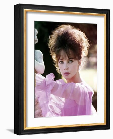 Portrait of Leslie Caron, 1960s-null-Framed Photo