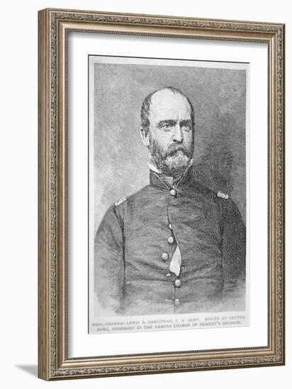 Portrait of Lewis A. Armistead-American School-Framed Giclee Print