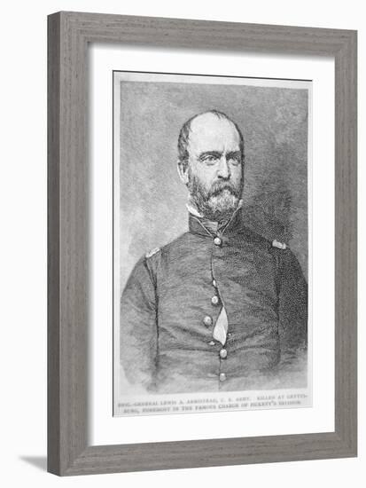 Portrait of Lewis A. Armistead-American School-Framed Giclee Print