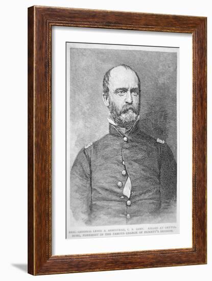 Portrait of Lewis A. Armistead-American School-Framed Giclee Print