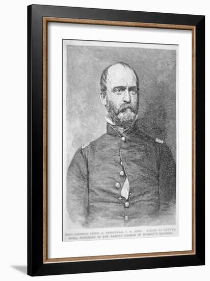 Portrait of Lewis A. Armistead-American School-Framed Giclee Print