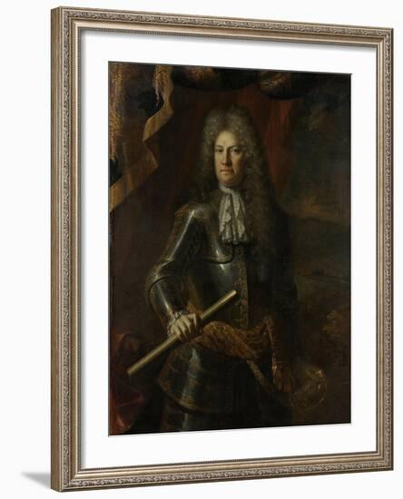 Portrait of Lieutenant-General Godard Van Reede, Lord of Amerongen-Adriaen Van Der Werff-Framed Art Print