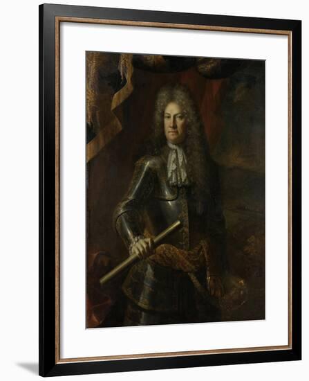 Portrait of Lieutenant-General Godard Van Reede, Lord of Amerongen-Adriaen Van Der Werff-Framed Art Print