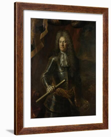 Portrait of Lieutenant-General Godard Van Reede, Lord of Amerongen-Adriaen Van Der Werff-Framed Art Print