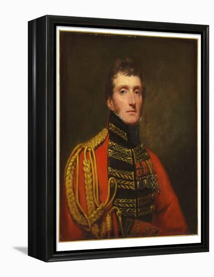 Portrait of Lieutenant General William Stuart, Half-Length, in Uniform (Oil on Canvas)-Henry Raeburn-Framed Premier Image Canvas