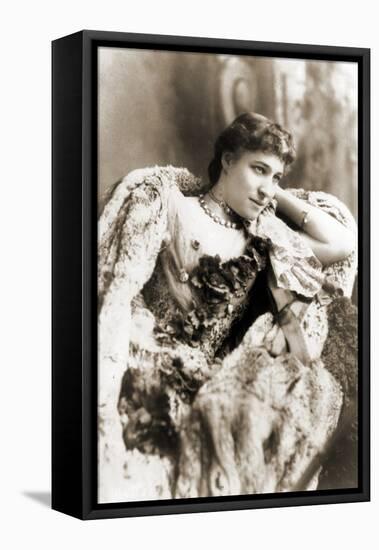 Portrait of Lillie Langtry, C.1887-Napoleon Sarony-Framed Premier Image Canvas