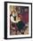 Portrait of Lily Walton with Raminou (Portrait De Miss Lily Walton Avec Raminou)-Suzanne Valadon-Framed Giclee Print