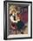 Portrait of Lily Walton with Raminou (Portrait De Miss Lily Walton Avec Raminou)-Suzanne Valadon-Framed Giclee Print