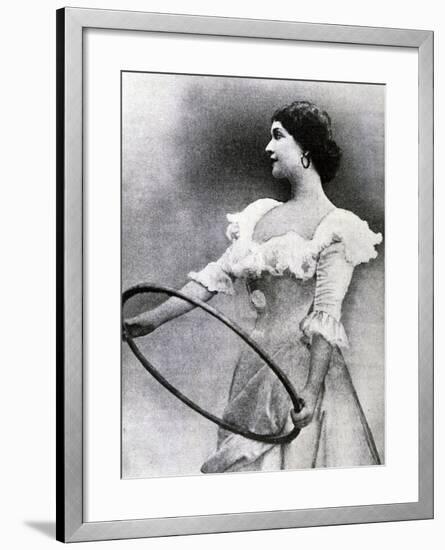 Portrait of Lina Cavalieri-null-Framed Giclee Print