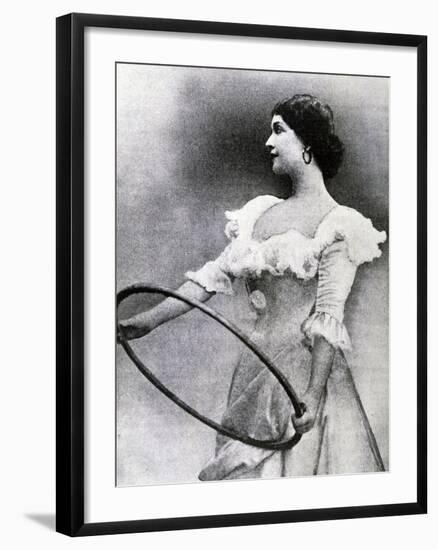 Portrait of Lina Cavalieri-null-Framed Giclee Print