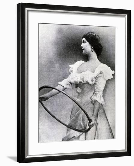 Portrait of Lina Cavalieri-null-Framed Giclee Print