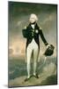 Portrait of Lord Nelson with Santa Cruz Beyond-Lemuel Francis Abbott-Mounted Giclee Print