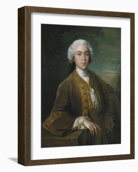 Portrait of Lord Trimelston, 1744-Philippe Mercier-Framed Giclee Print