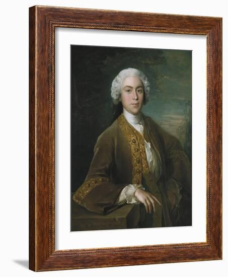 Portrait of Lord Trimelston, 1744-Philippe Mercier-Framed Giclee Print