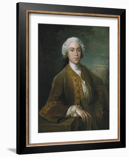 Portrait of Lord Trimelston, 1744-Philippe Mercier-Framed Giclee Print